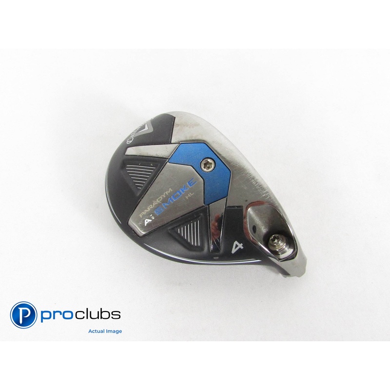 Nice! Callaway PARADYM Ai Smoke HL 21* 4 Hybrid – Head Only – 431216