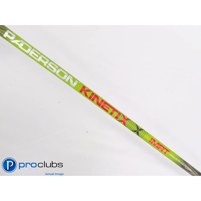 PADERSON KINETIXX BALLISTIC KG70-D30 Stiff DRIVER SHAFT w/TaylorMade #441186