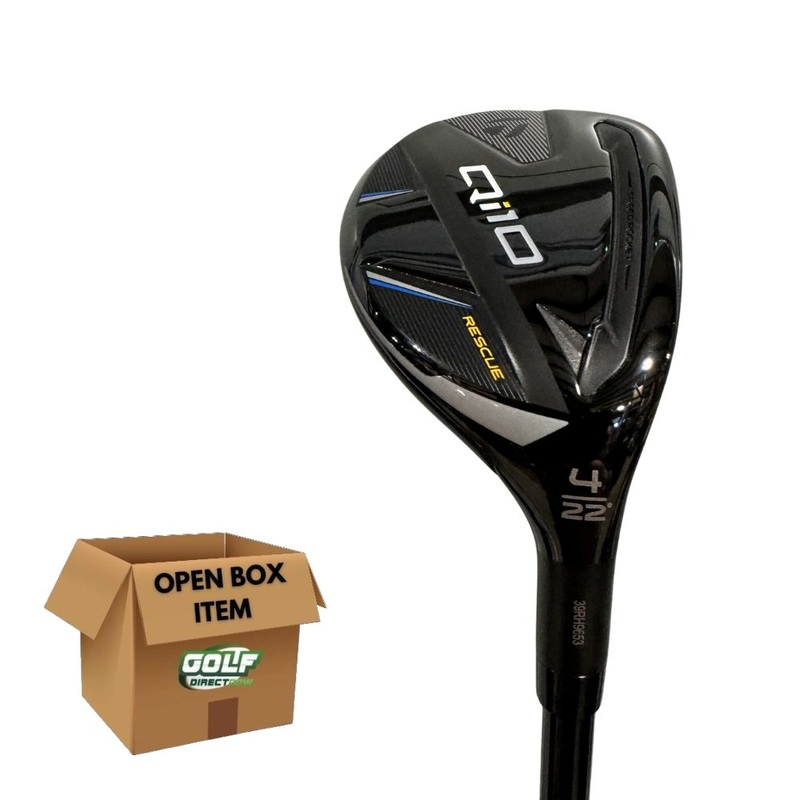 TaylorMade Qi10 4 Rescue 22* Ventus TR Blue HB Stiff Flex Right Hand – Shop Worn