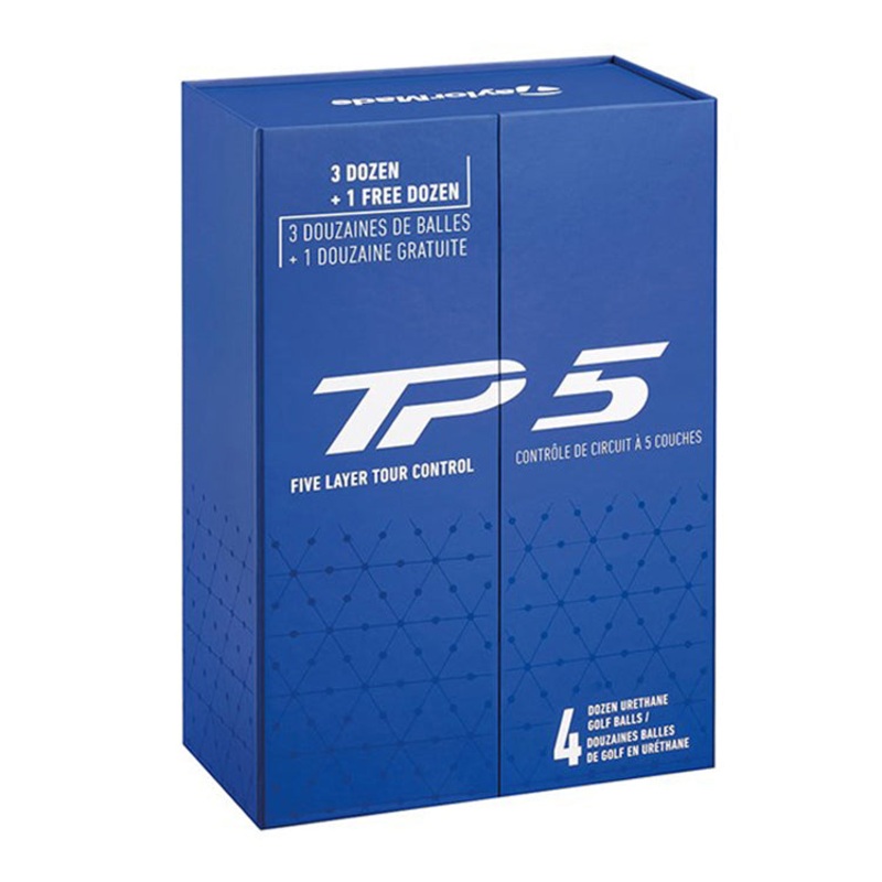 Taylormade TP5 Golf Balls – 4 for 3 – White