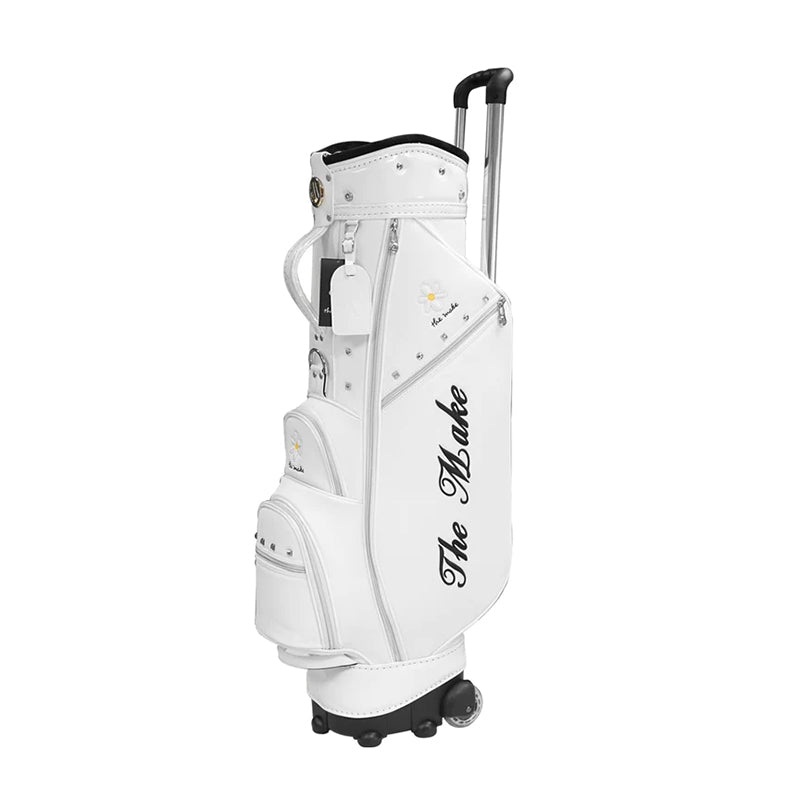 Crision 2023 The Make Rosa Wheel Caddie Bag