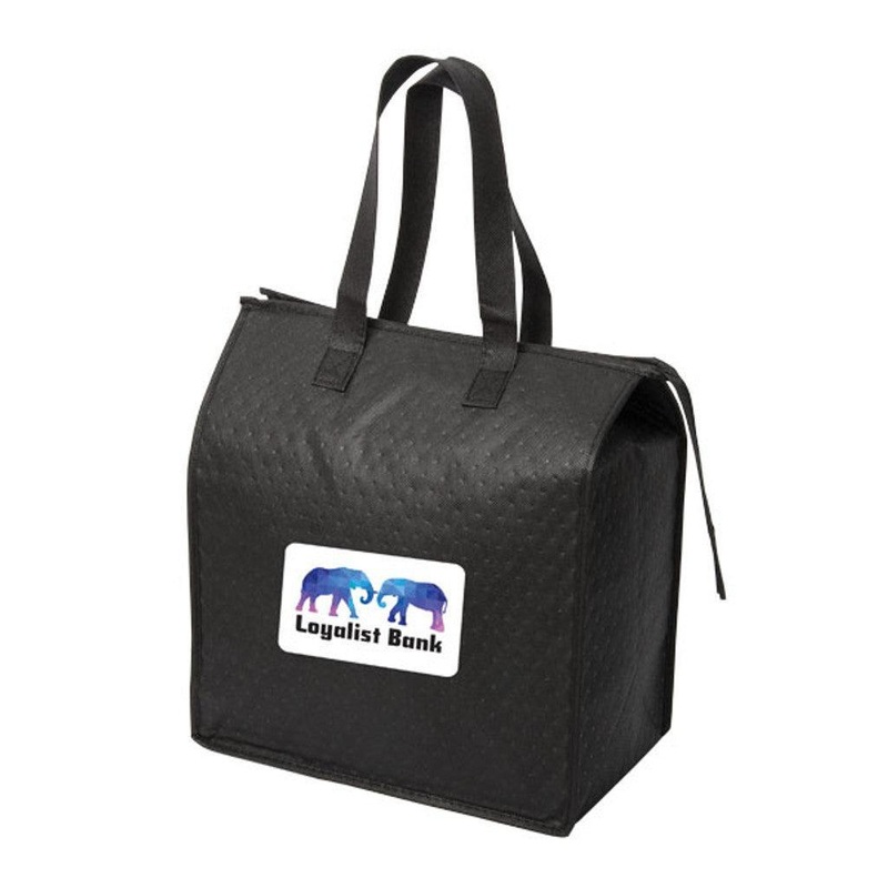 Custom Logo Blizzkool Non Woven Grocery/Cooler Bag