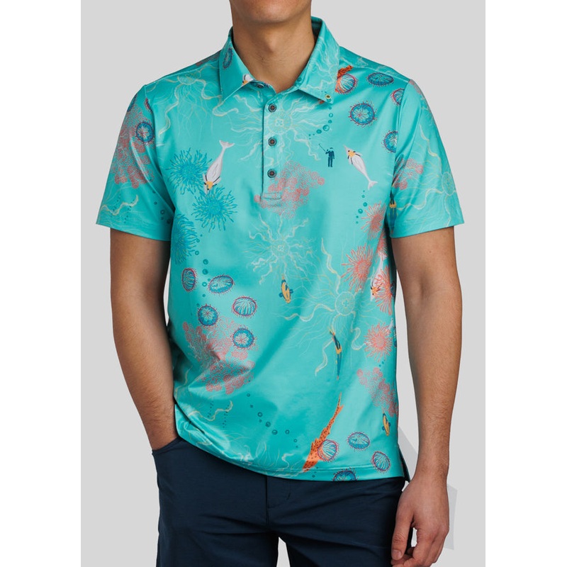 Electric Sea Men’s Polo
