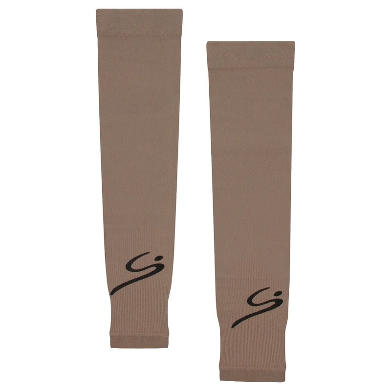 Golfio – Storyi Sun Arm Golf Sleeves Tan/Black – 25 Unisex