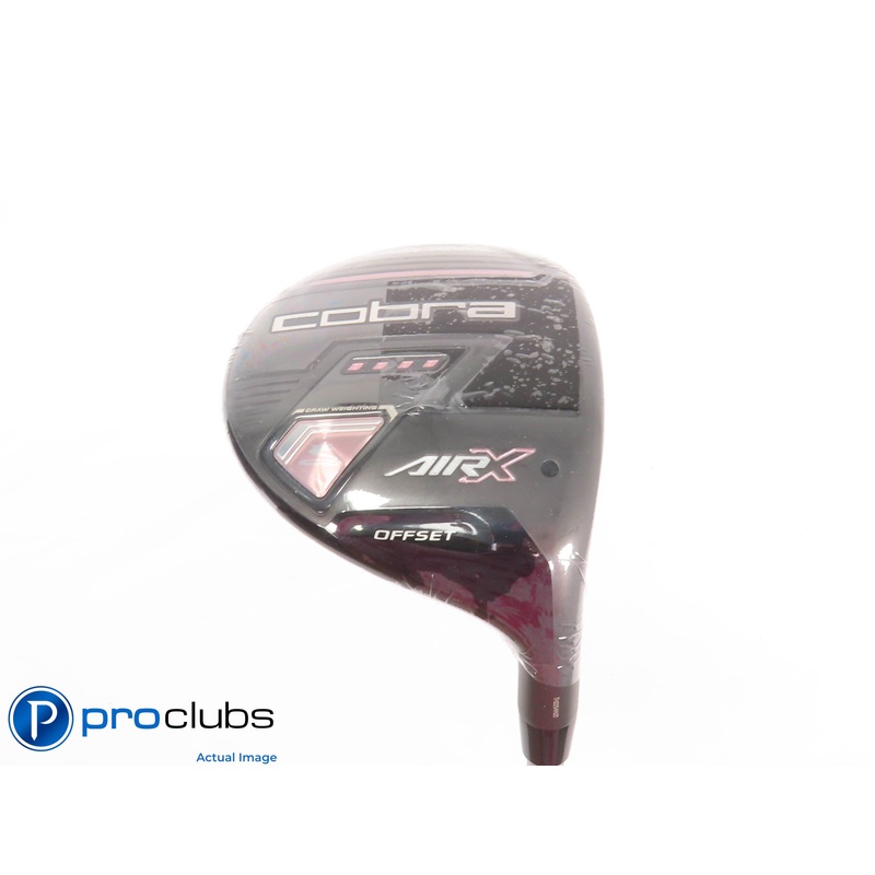New! Ladies Cobra AIR-X Offset 23* 5 Wood – Cobra UltraLite 45g Ladies #436573