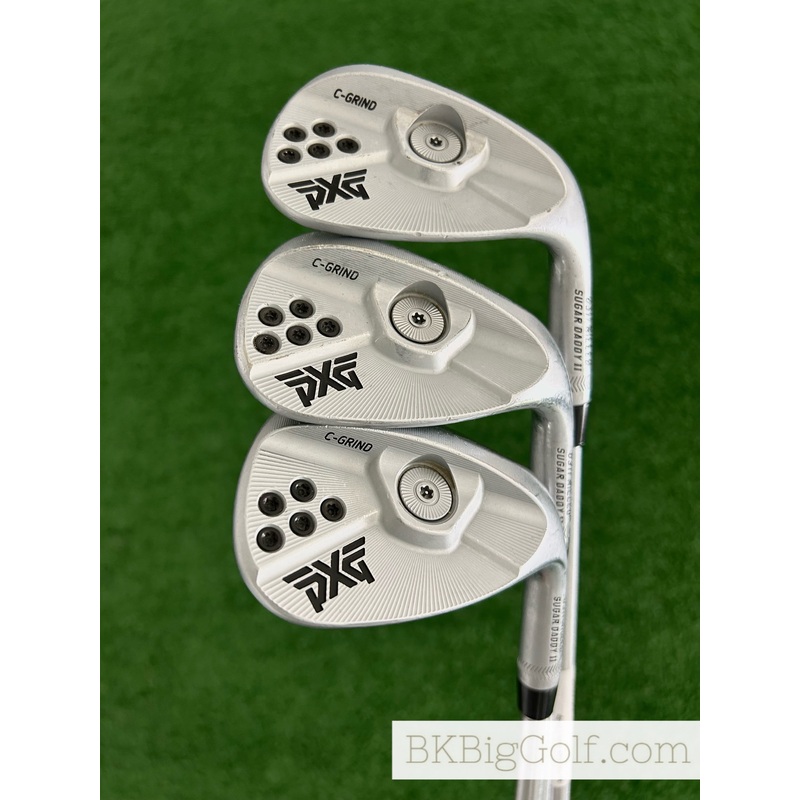 PXG Sugar Daddy II Chrome 3 Wedge Set (52, 56, & 60 Degrees)