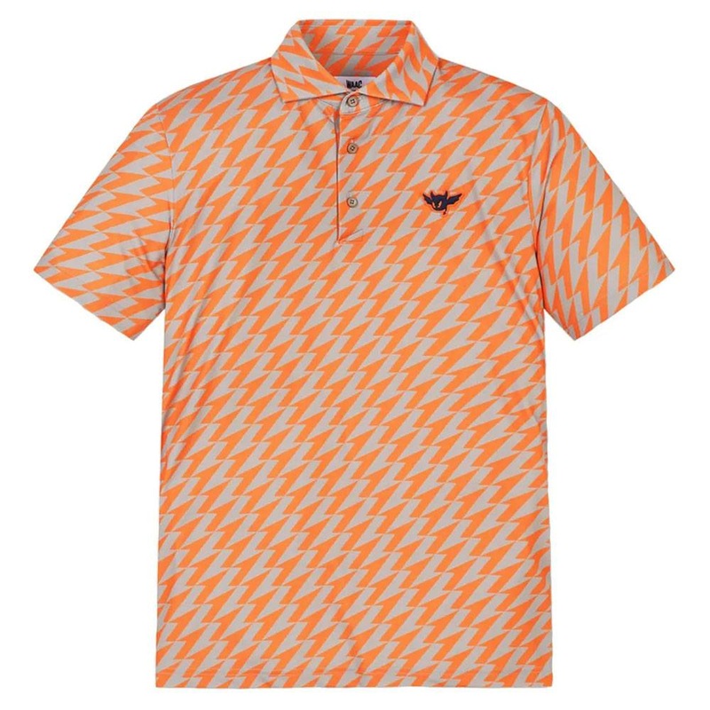 WAAC Athletic Arrow Stretch Golf Polo Light Orange – SS24 Men