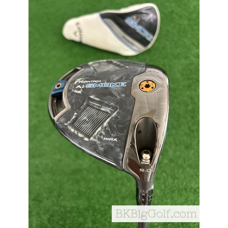 Callaway Paradym Ai Smoke Max 9.0 Driver w Headcover / Stiff