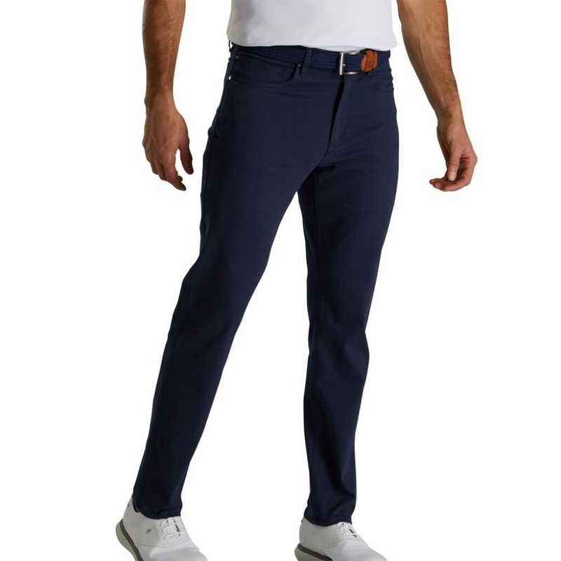 Footjoy Men’s Cotton Twill 5-Pocket Pant Navy (Previous Season Style)