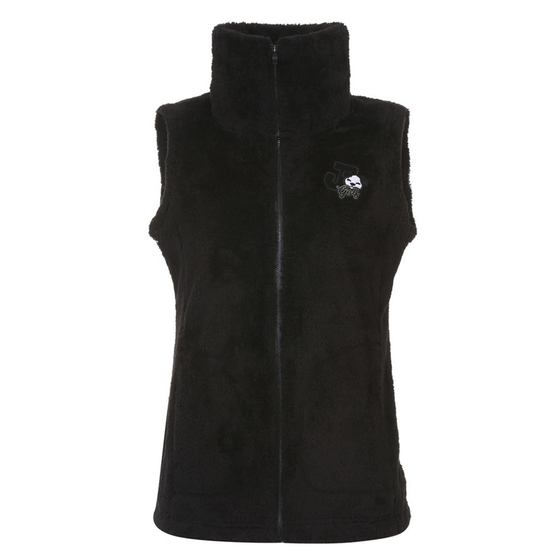 JDX America Fleece Golf Vest Black – FW21 Women