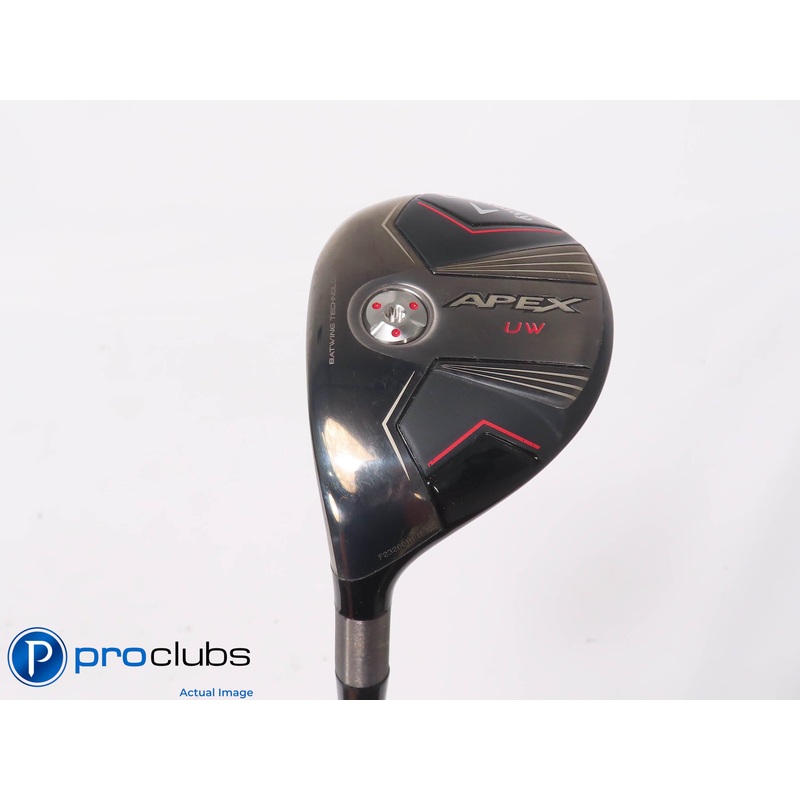 Left Handed Callaway 24′ Apex UW 19* 3 Hybrid – Ventus TR Red VeloCore 7-S Stiff
