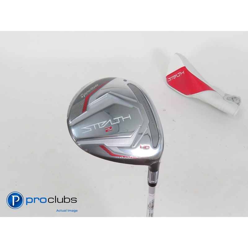 New! Ladies TaylorMade Stealth 2 HD 19* 5 Wood w/HC – Ascent 45g Ladies – 413603