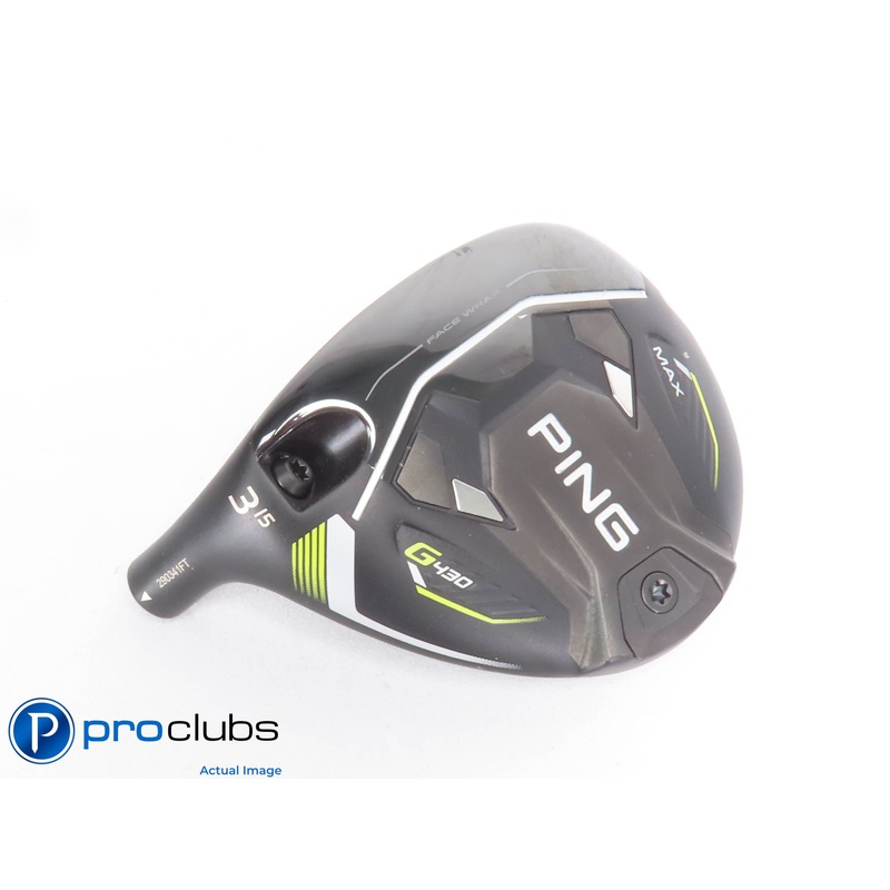 Nice! Left Handed PING G430 MAX 15* 3 Wood – Head Only – 429159