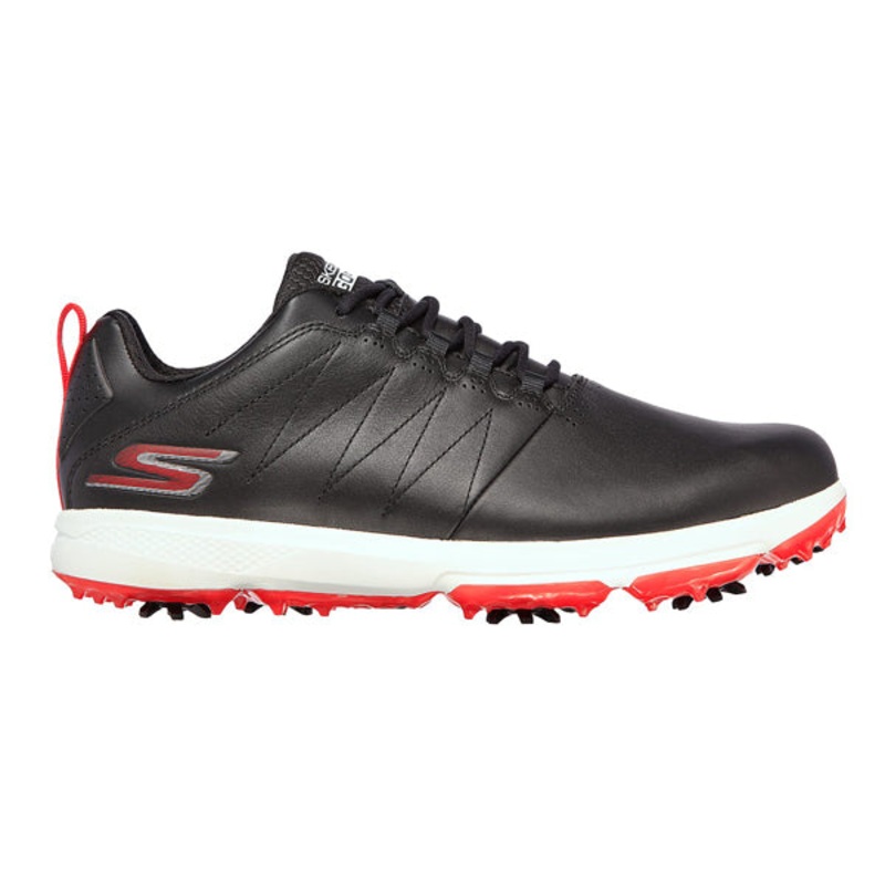 Skechers Go Golf Pro V4 Golf Shoes – Black/Red