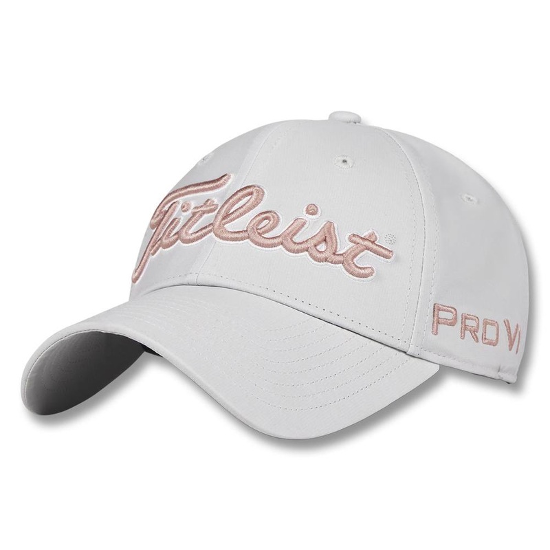 Titleist Tour Performance Golf Cap Marble/Soft Pink/White – 25 Women