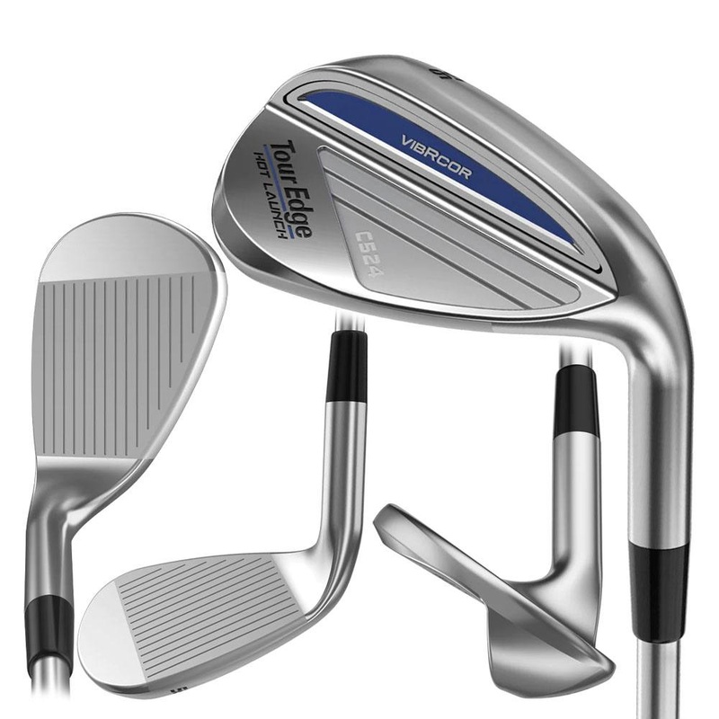 Tour Edge Hot Launch C524 VIBRCOR Wedge – 24 Men
