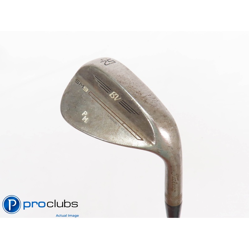 Tour Issue Titleist Vokey SM9 RAW 52*(12*) WEDGE S-Grind -S400 Stiff Flex 438872