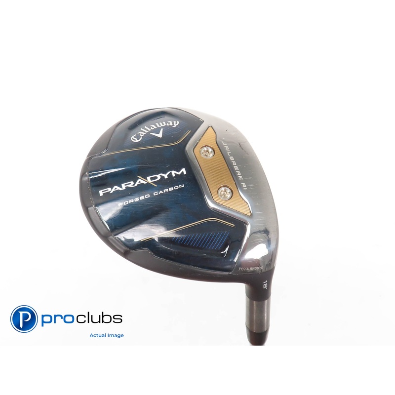 Callaway PARADYM 18* 5 WOOD – Fujikura Vista Pro 55 Regular Flex 396377