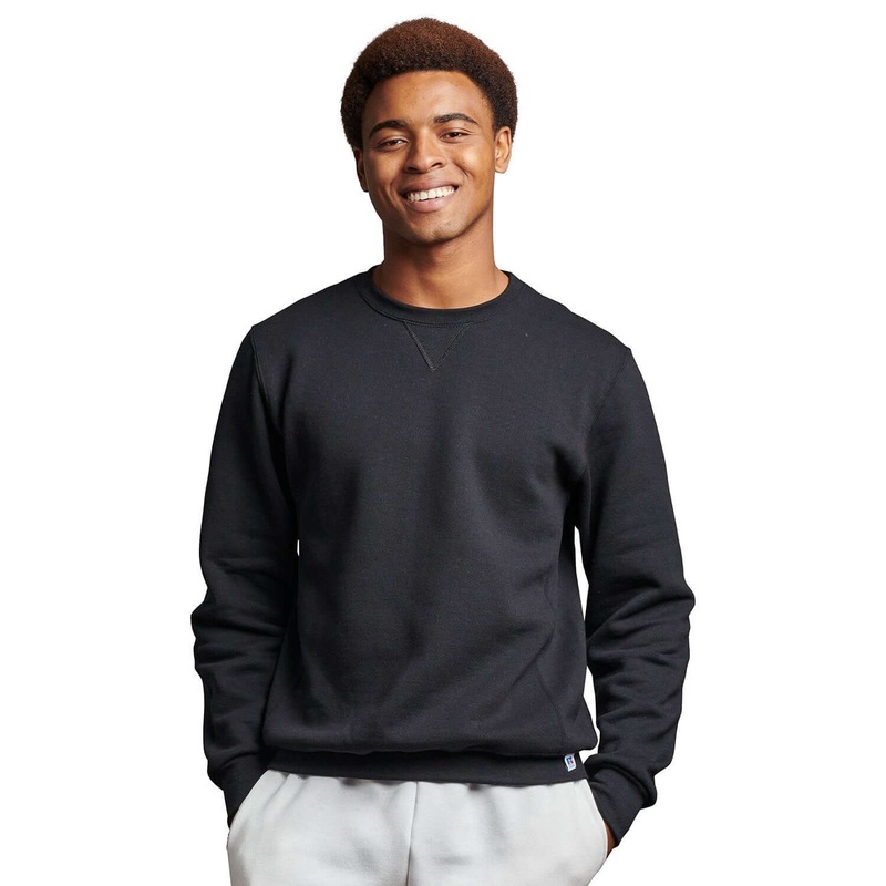 Custom Logo Russell Athletic Unisex Dri-Power Crewneck Sweatshirt  – Mens