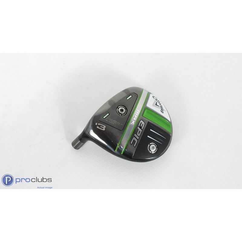 Excellent! Left Handed Callaway 21′ Epic MAX 15* 3 Wood – Head Only – 343569