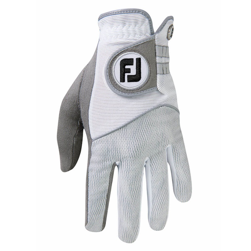 FootJoy RainGrip Pair Golf Glove White – 21 Men