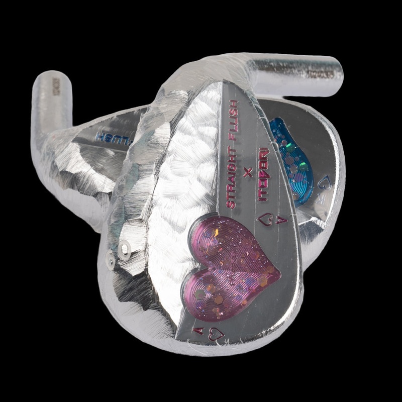 Itobori Trump Ladies Prebuilt Wedges With AutoFlex SF405 (Pink Heart Spankle)