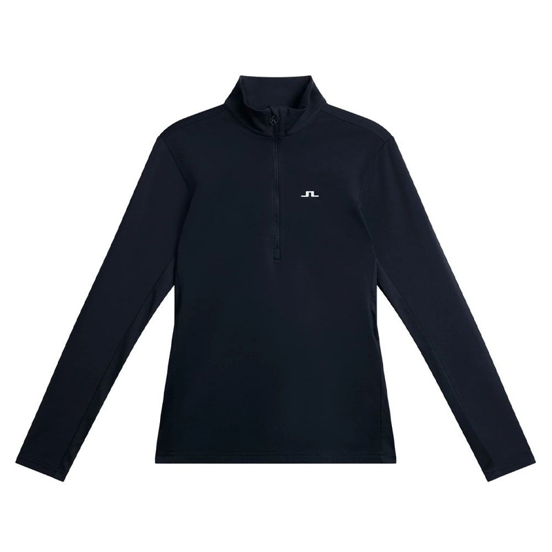 J.Lindeberg Lauryn Half zip Mid Layer Golf Pullover JL Navy – SS24 Women