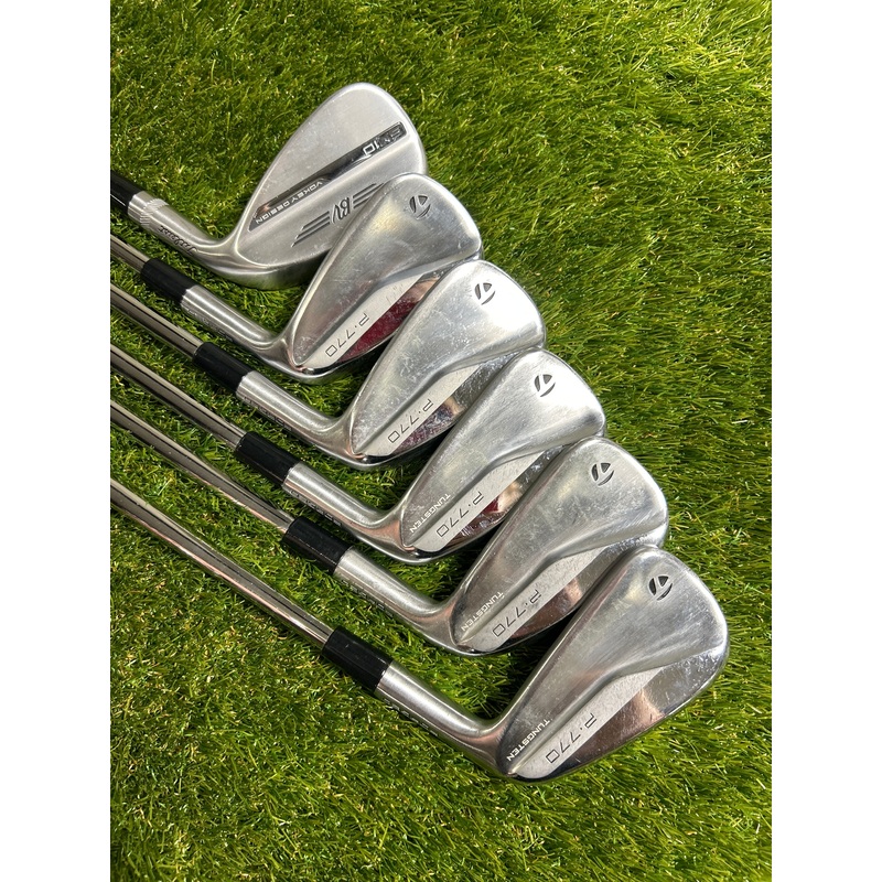 TaylorMade P-770 5-9 Irons and Vokey 46 Wedge