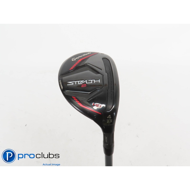 TaylorMade STEALTH 2 HD 23* 4 HYBRID – Fujikura Pro 2.0 7R Regular Flex 416740