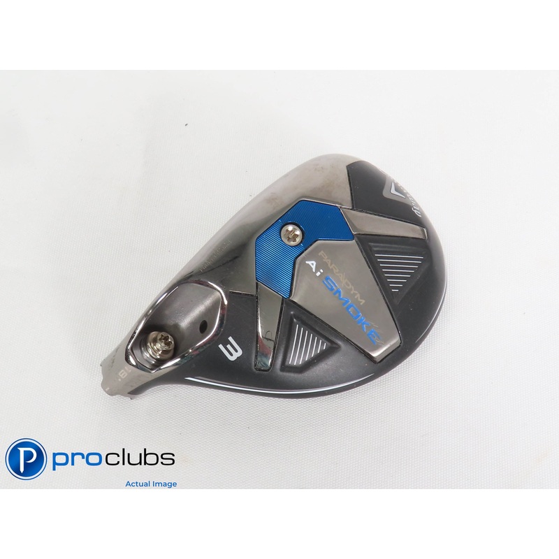 Excellent! Left Handed Callaway Paradym Ai Smoke 18* 3 Hybrid HEAD ONLY 440357