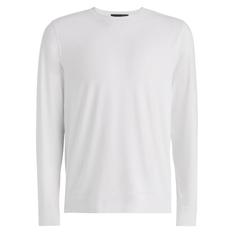 Gfore Luxe Crewneck Mid Layer Golf Sweater Snow – SP24 Men
