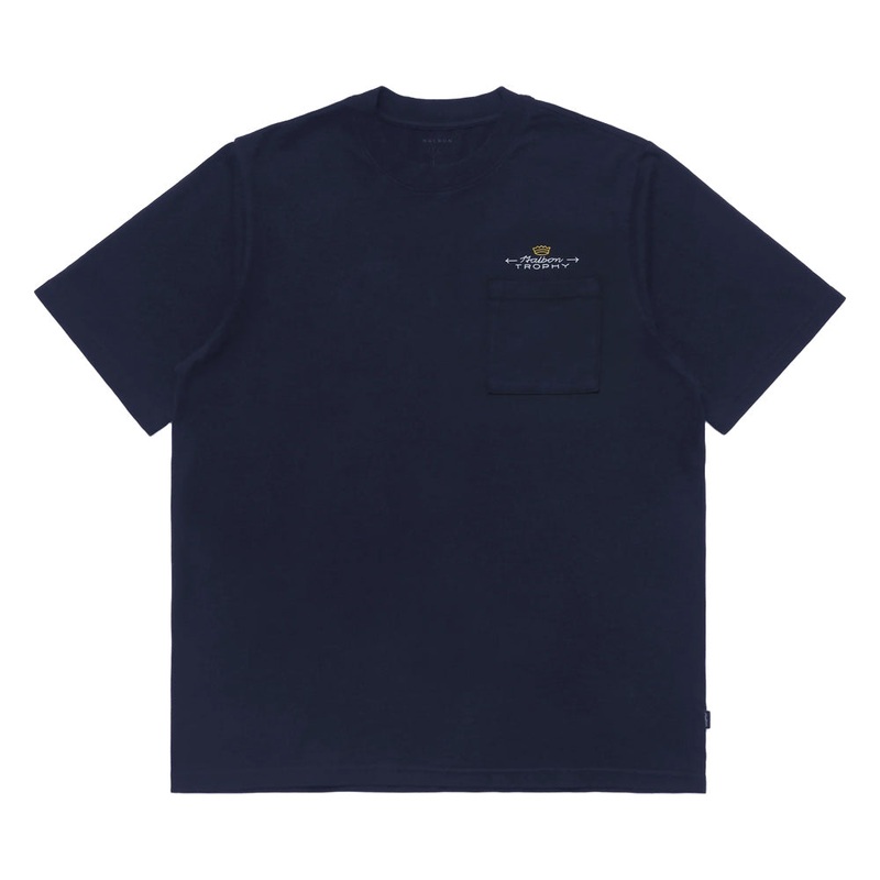 Malbon Trophy Pocket Golf T-Shirt Navy – FW24 Men