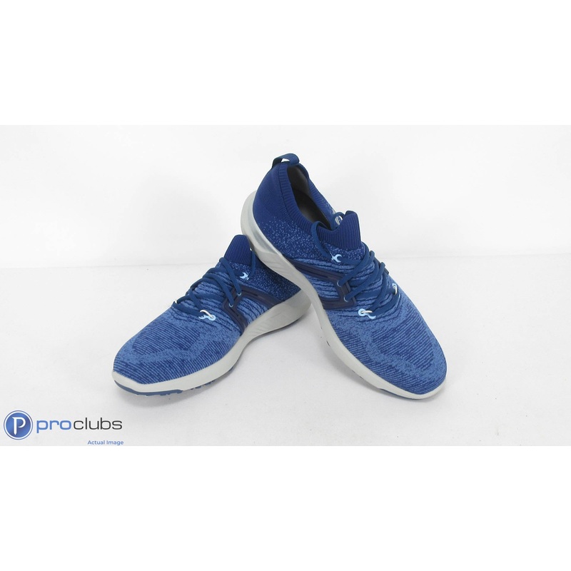 New! Footjoy Hyperflex SS21 Golf Shoes Size 11.5 Narrow- Heathered Blue – 391133