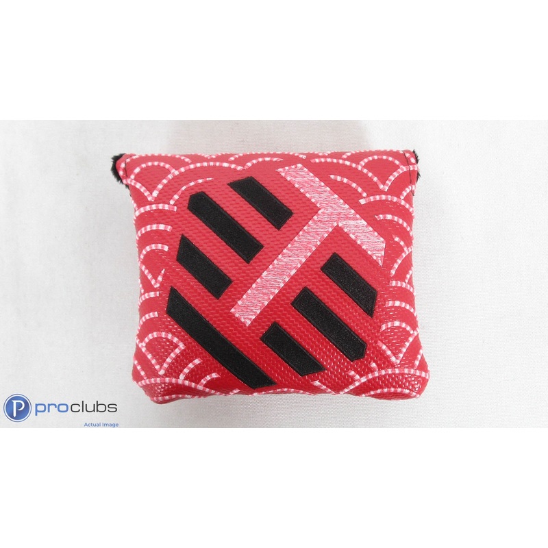 Rare! Bettinardi Red Carbon Fiber T-Hive Mallet Headcover – 400859