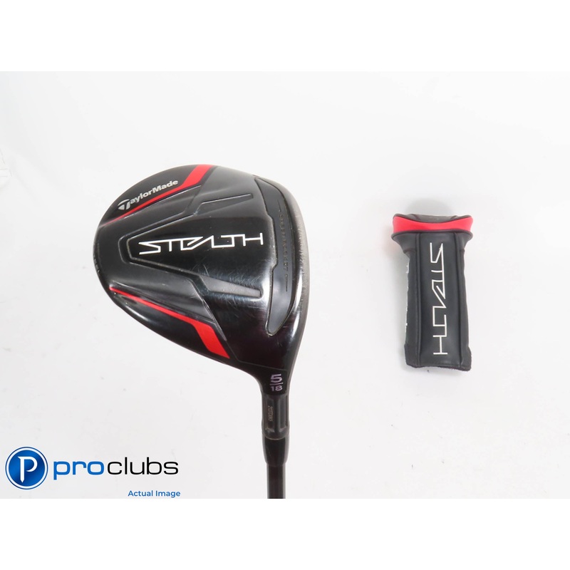 TaylorMade STEALTH 18* 5 Wood w/Cover – KBS TD 50g Category 2 Regular – 421288