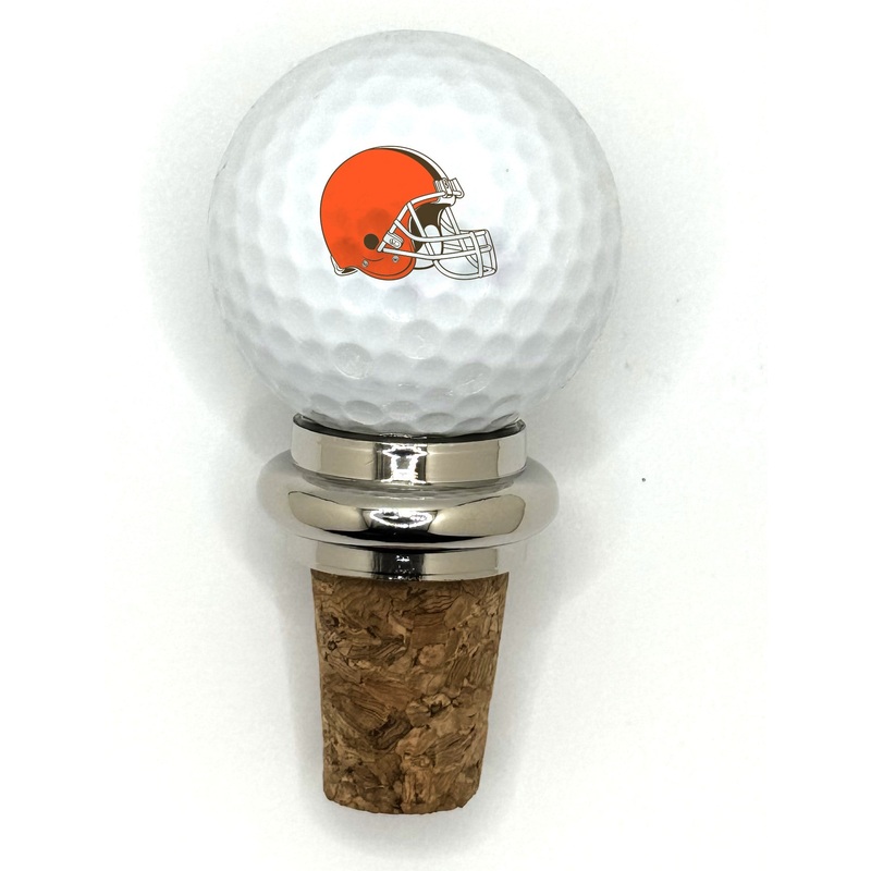 Team Golf CLE Browns Cork Wine Stopper