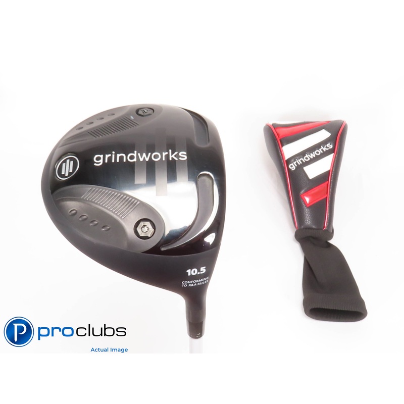 Grindworks 10.5* Driver w/Cover – Mobius Design Tuning Senior Flex – 427540