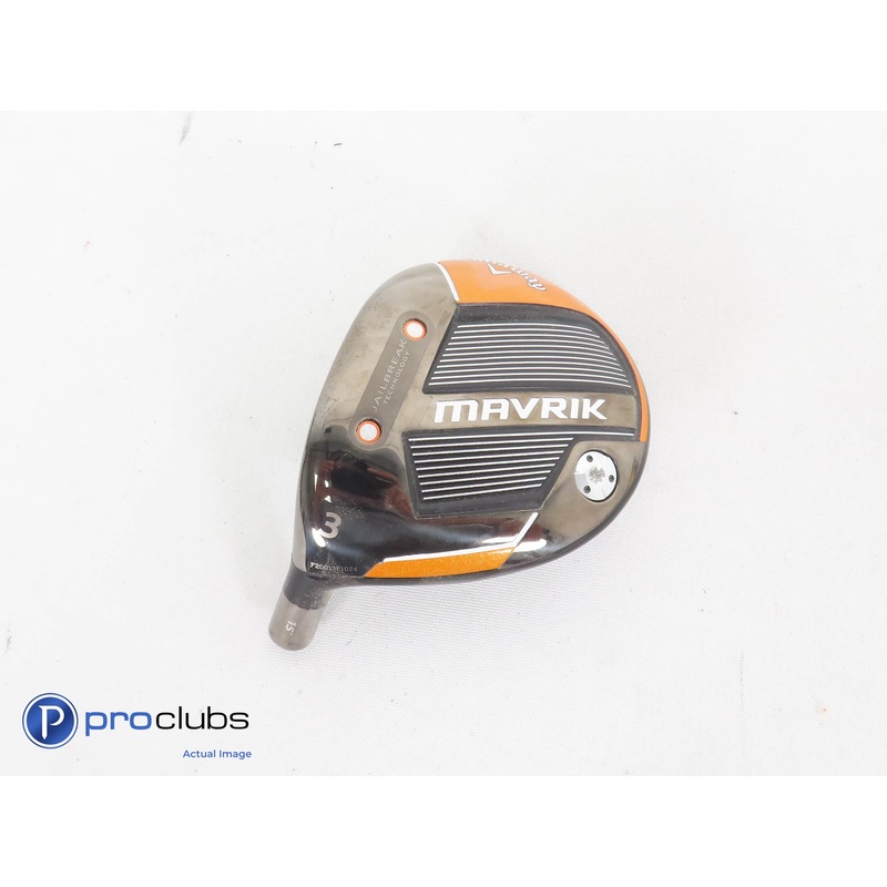 Left Handed Callaway Mavrik 15* 3 Wood – Head Only – L/H 292085