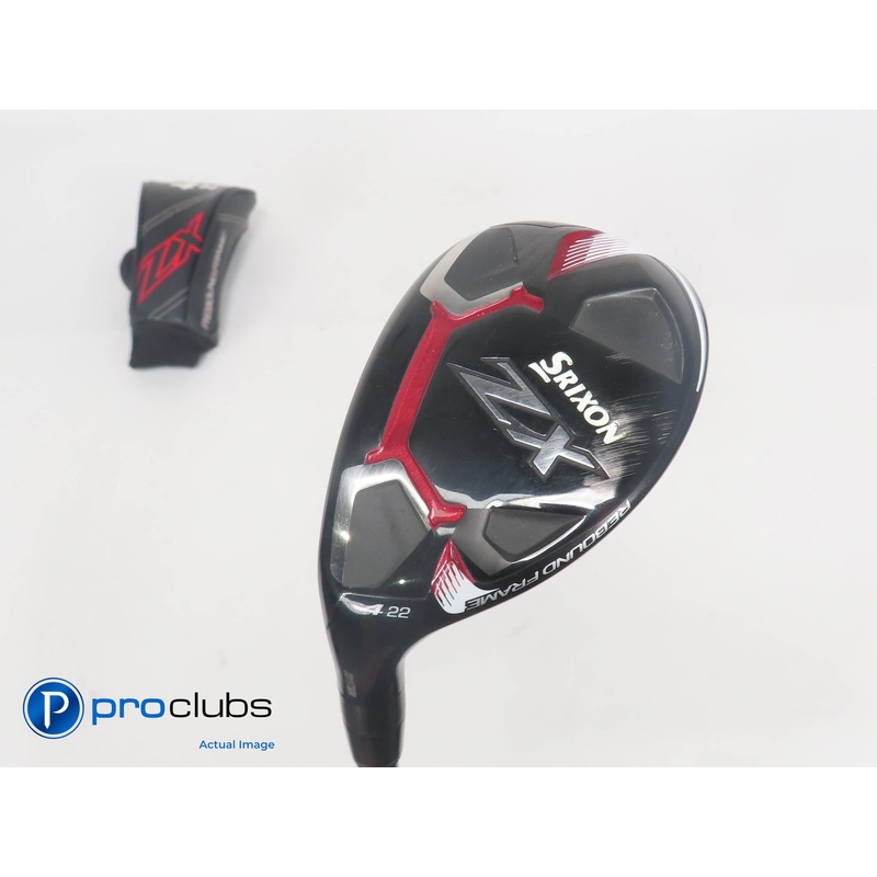 Left Handed Srixon ZX 22* 4 Hybrid w/HC – Even Flow Riptide 80g 6.0 Stiff 386856