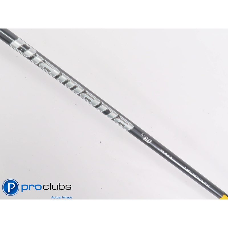 Mitsubishi DIAMANA S+ 60g Extra Stiff Flex Driver Shaft w/TaylorMade Tip #441491