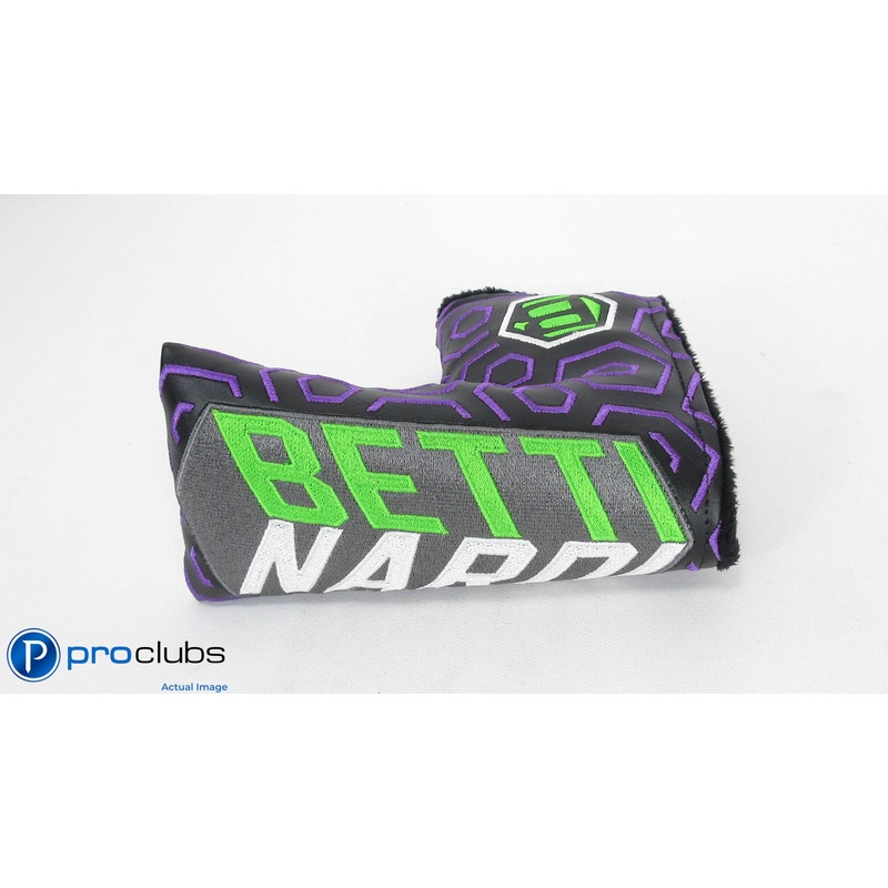 NEW BETTINARDI GEOMETRIC PURPLE BLADE PUTTER HEADCOVER #344324
