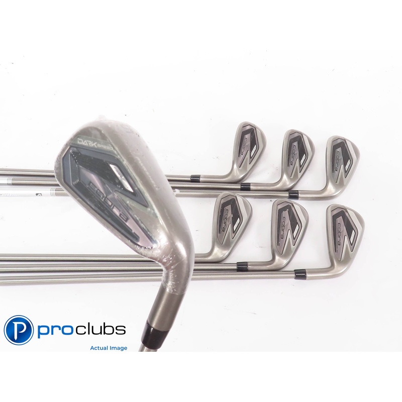 Nice Cobra DARKSPEED 5-PW,GW IRON SET Steelfiber 70 Regular Flex Graphite 443336