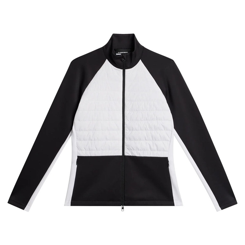 J.Lindeberg Lourdes Hybrid Mid Layer Golf Jacket White – WI23 Women
