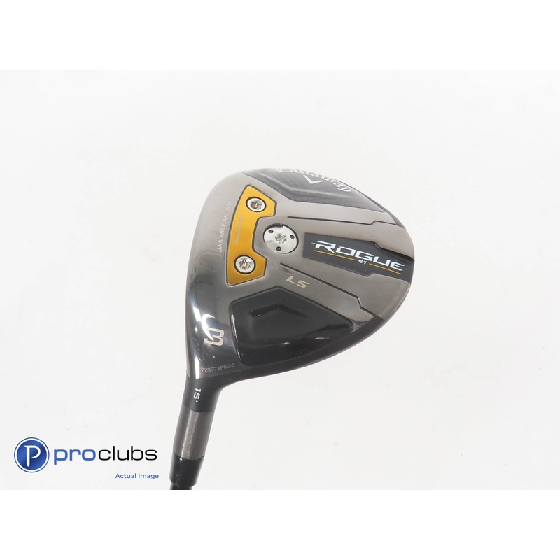Left Handed Callaway Rogue ST LS 15* 3 Wood – Tensei AV Blue 75g Stiff – 358530