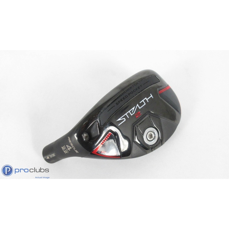 Left Handed! TalyorMade Stealth2 Plus Rescue 22* 4 Hybrid – Head Only – 413475