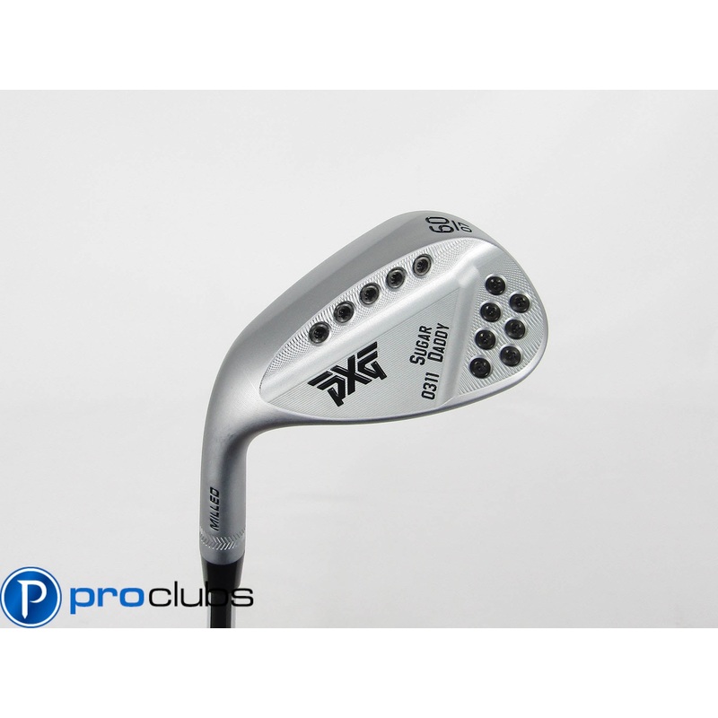 NEW Left Handed PXG 0311 SUGAR DADDY MILLED (07*) 60* WEDGE STEEL STIFF #428620
