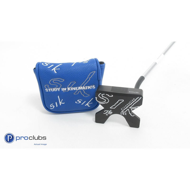 New! SIK Flo M Series Black Swept Neck 34″ Putter w/ HC – (Flange Line) – 368034