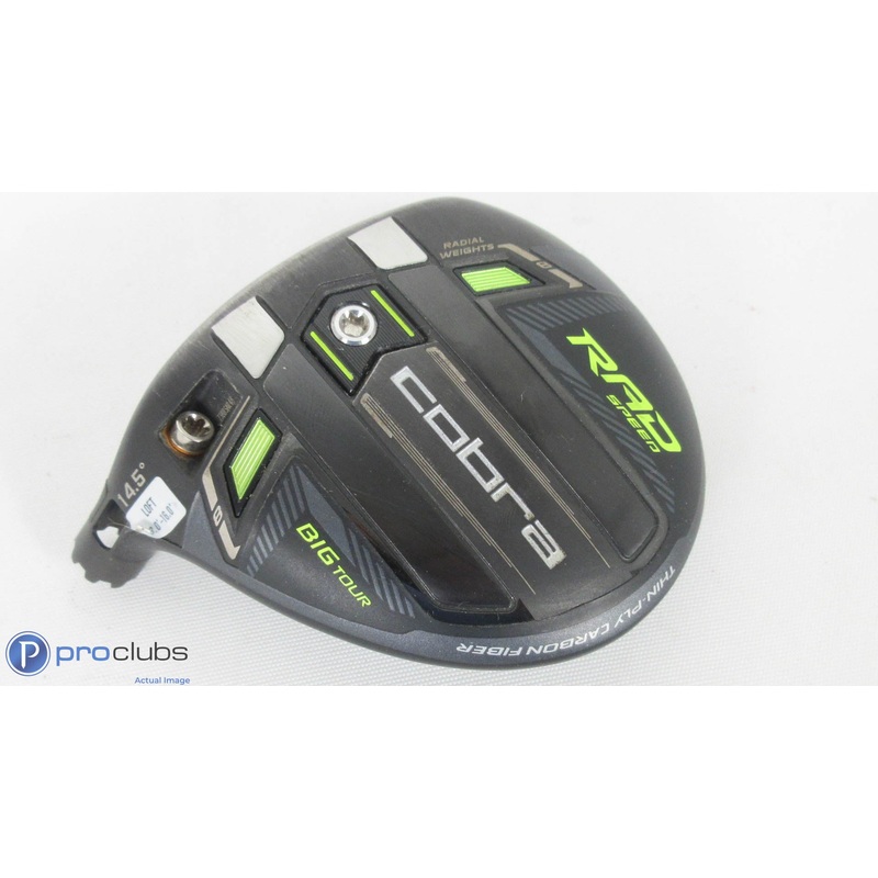 Nice! Left Handed Cobra King RadSpeed Big Tour 14.5* 3 Wood -Head Only- 358726