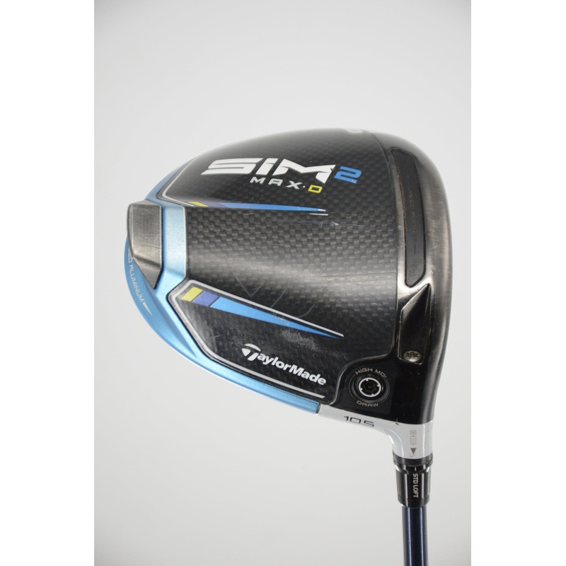 TaylorMade SIM2 Max D 10.5 Degree Driver R Flex 45.5″
