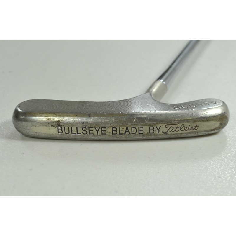 Titleist 2002 Scotty Cameron Bulls Eye Platinum Blade 36″ Putter Steel # 198261